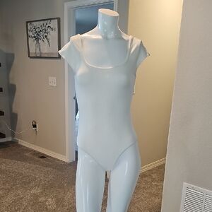 Altrd State Creme Short Sleeve Bodysuit